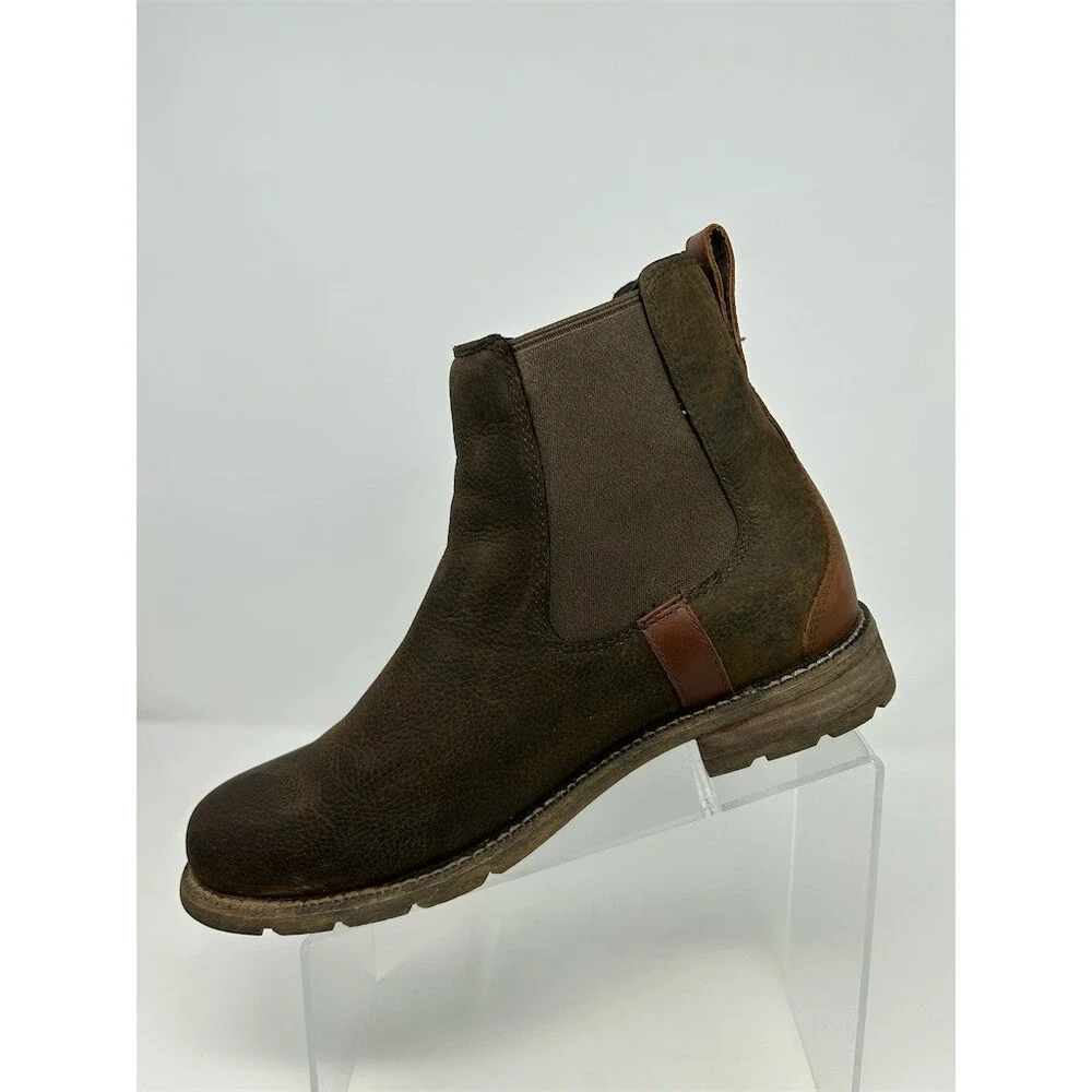 Ariat Wexford H2O Womens Chelsea Ankle Boots Brown Waterproof Pull On Size 8.5